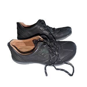 New Balance Cobb Hill Walking Shoes‎ Womens 9N Black Revsky Low Lace Up Suede
